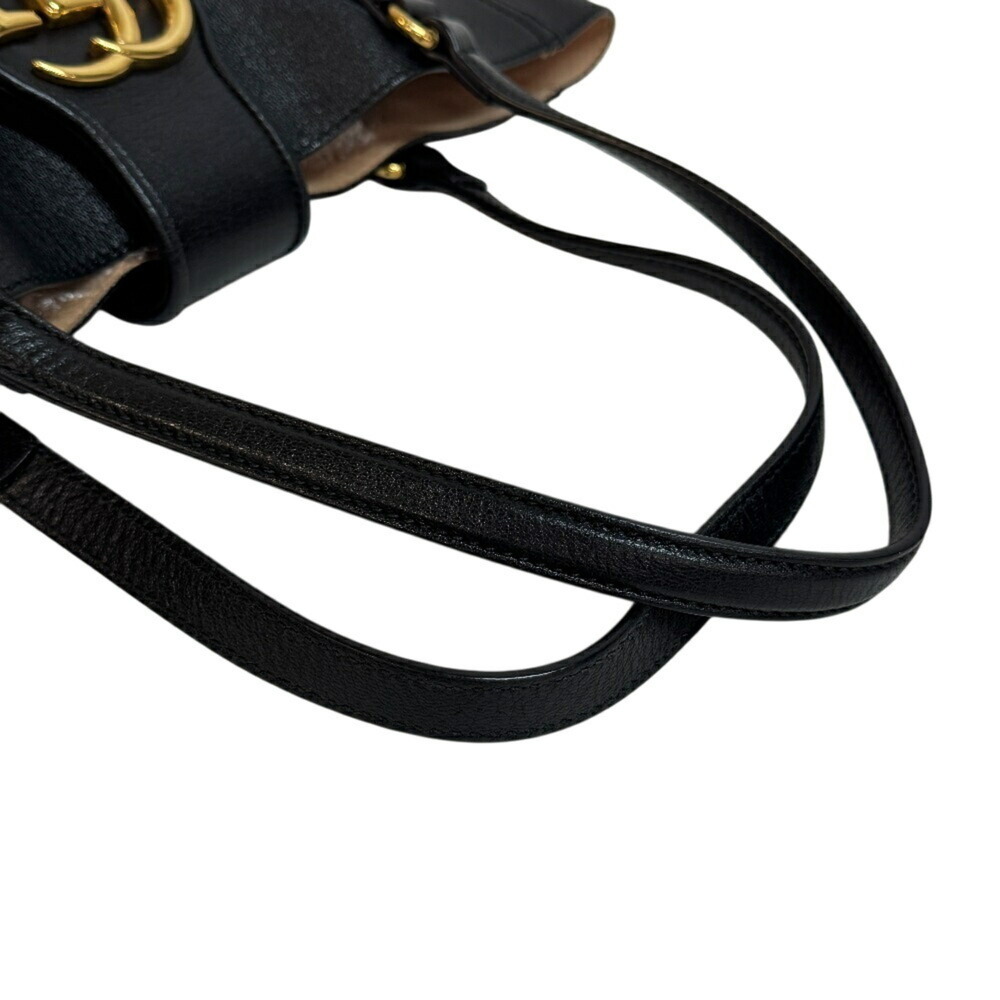 GUCCI Black GG Marmont Tote Bag - Picture 6 of 16